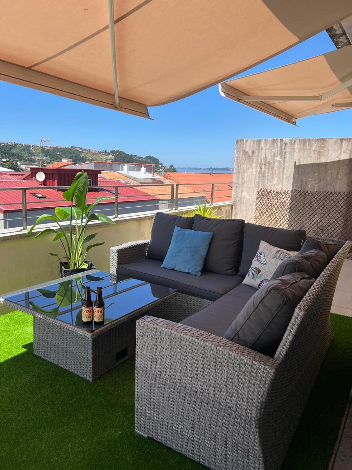 Atico Exclusivo Bueu Centro, 50M Playa Apartment Exterior photo
